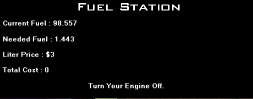 Fuel Station Window