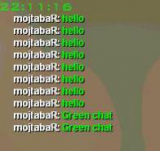 Green chat and you dont need to write Green  code