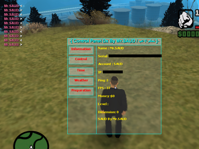 control_dx | Multi Theft Auto | Community