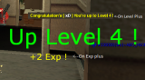 on +Exp and on +Level