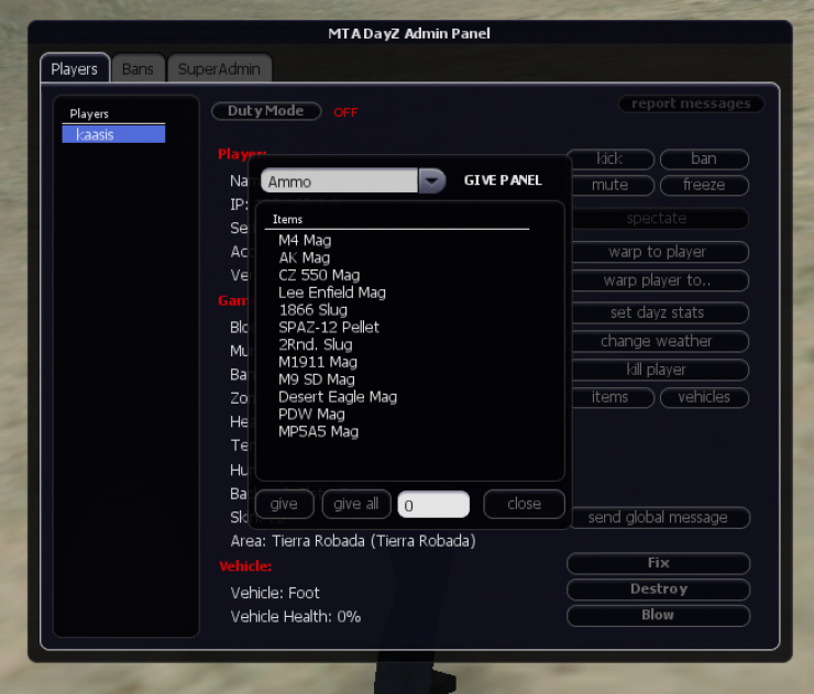 Dayz admin tools. Admin Panel MTA. Как включить админку в дейз.