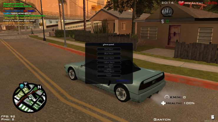 neon panel | Multi Theft Auto | Community