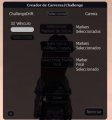 GUI for creating races