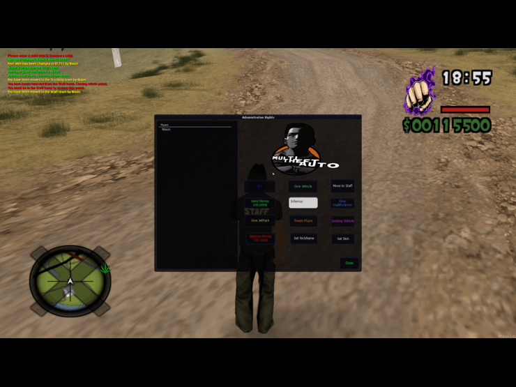 staff panel | Multi Theft Auto | Community